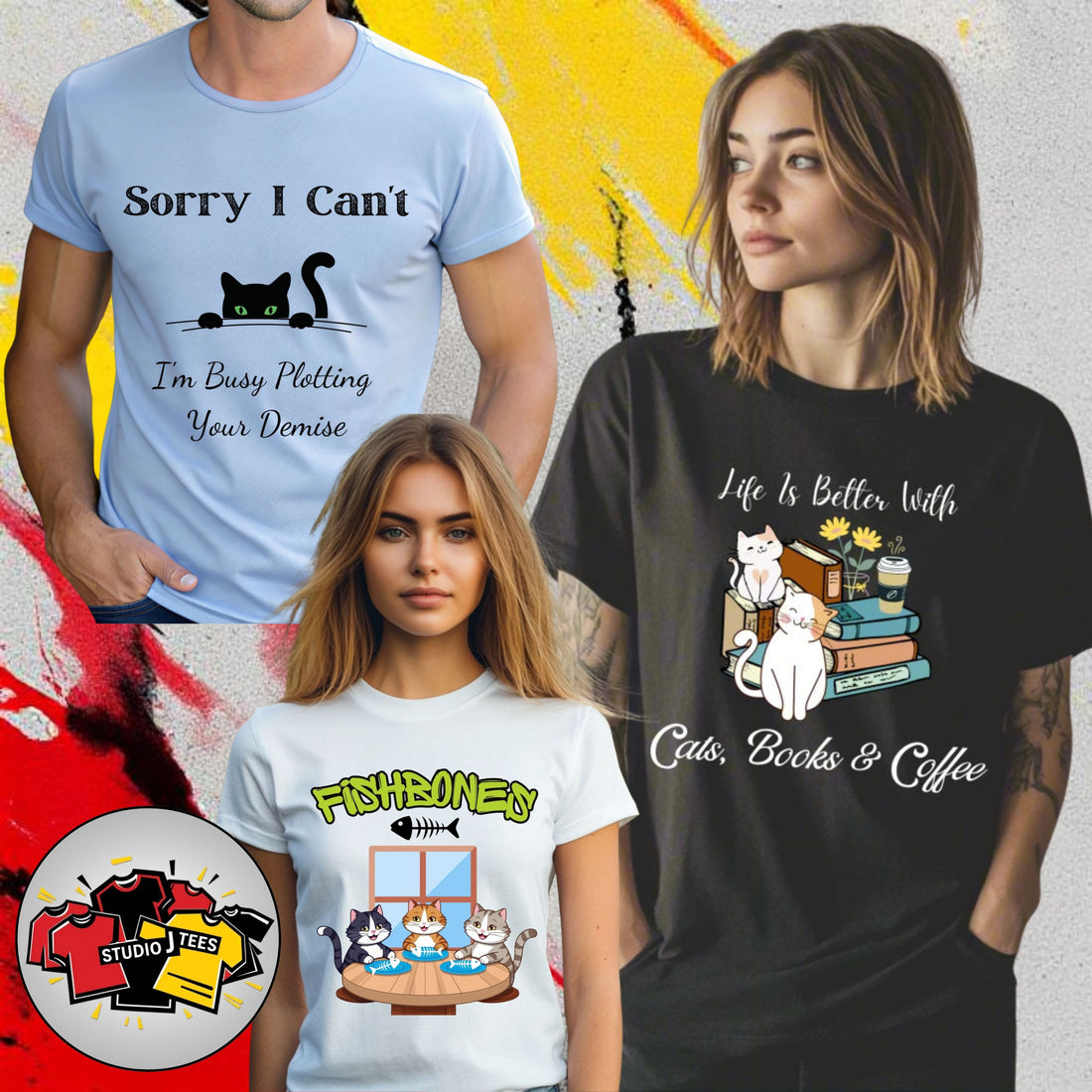 Purr-sonality in Every Stitch: Why Funny & Cute Cat T-Shirts Are the Ultimate Wardrobe Win