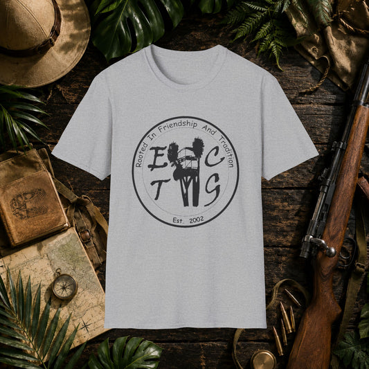 Black Outline ECTG Logo T-Shirt