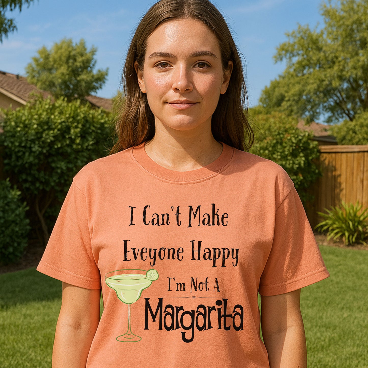 Funny Margarita T-Shirt, “I Can’t Make Everyone Happy” Tee, Playful Cocktail T-Shirt , Birthday Gift, Humor Tee, Unisex Shirt, Party Wear, Bar Lover's Gift