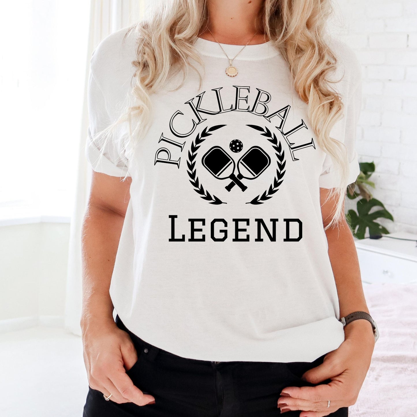 Pickleball Legend T-Shirt – Funny Pickleball Paddle & Ball Graphic Tee