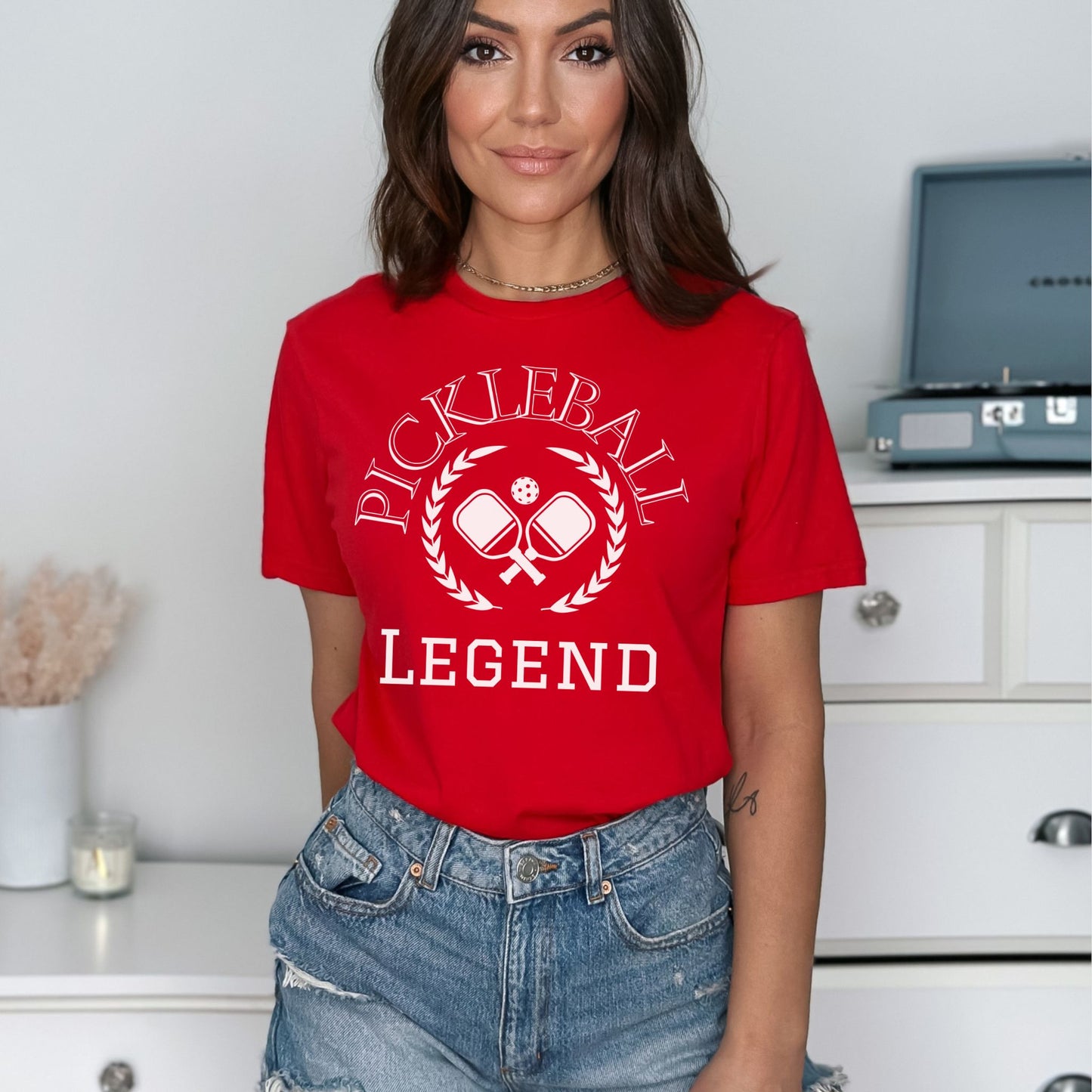 Pickleball Legend T-Shirt – Funny Pickleball Paddle & Ball Graphic Tee