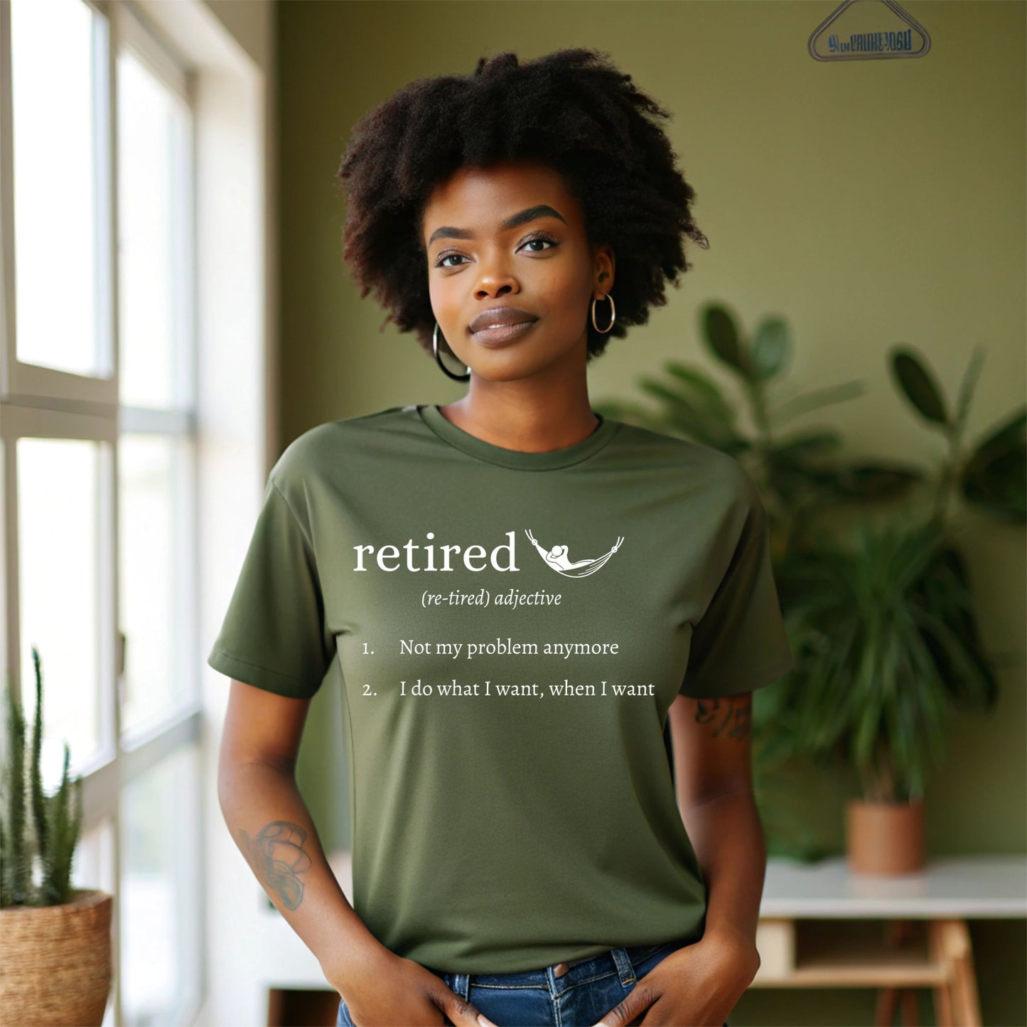 Retired Definition T-Shirt – Funny Retirement Shirt Definition Style Tee