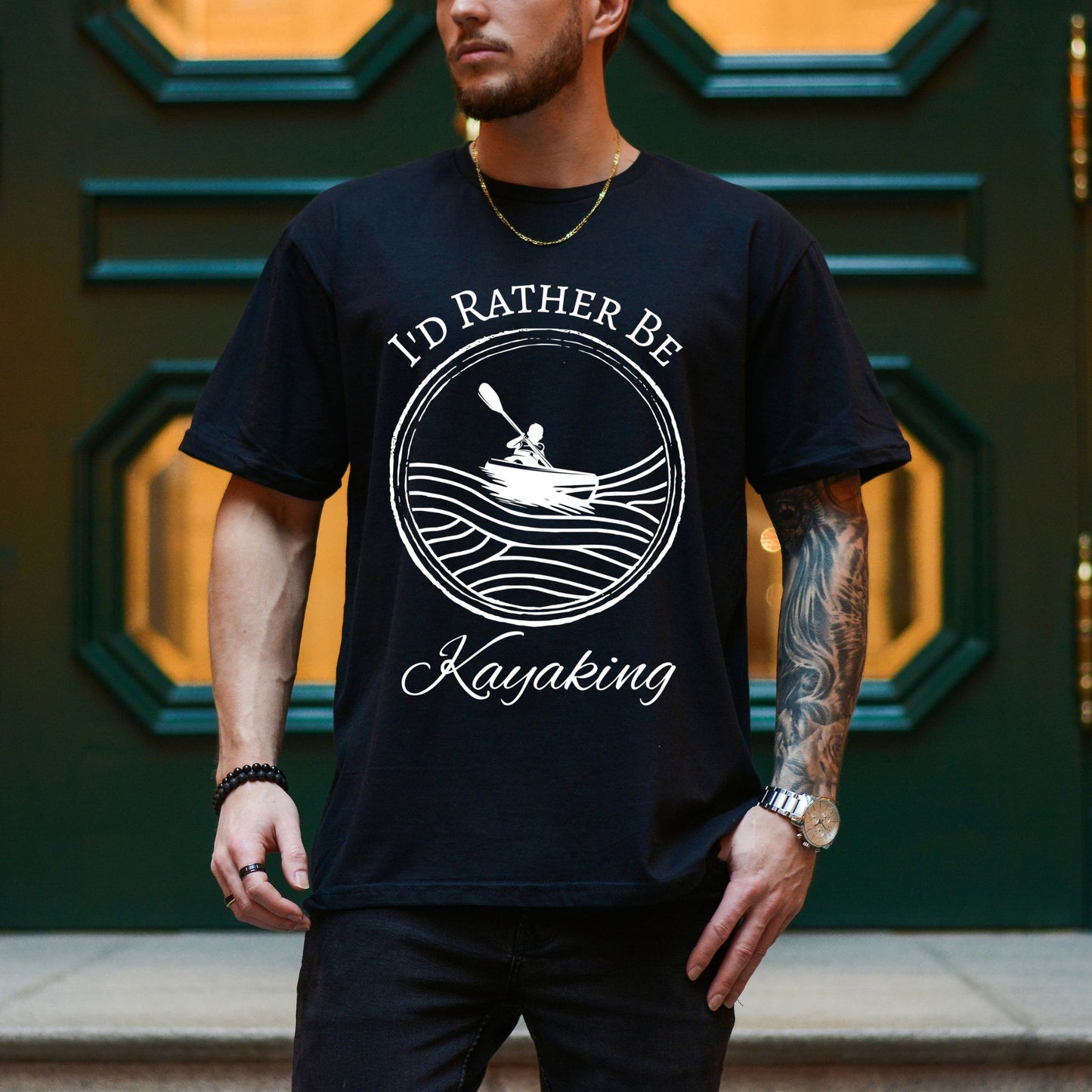 I'd Rather Be Kayaking T-Shirt, Kayak Life T-Shirt, River Shirt Kayak Lover Shirt, Nature Lover Shirt, Kayak Gift, Adventure Shirt