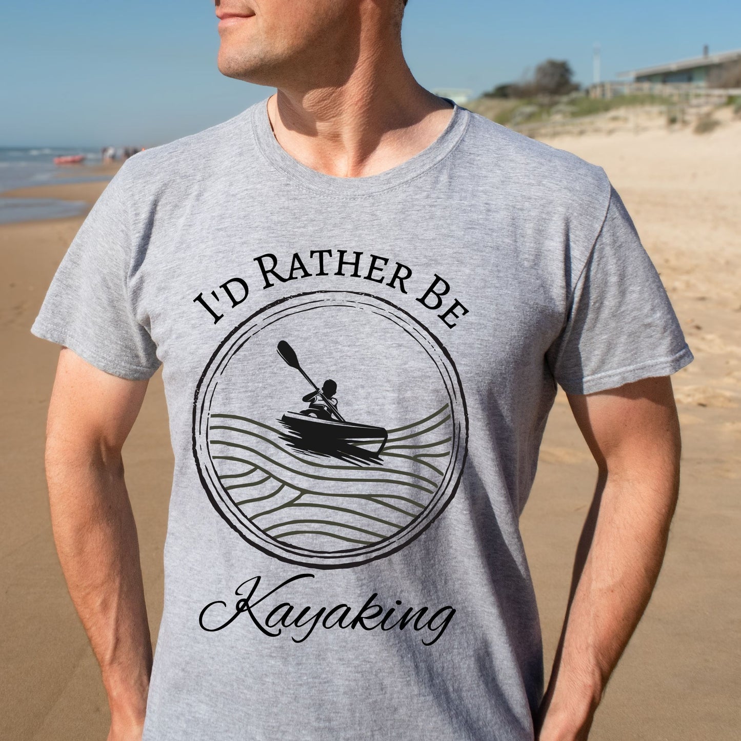 I'd Rather Be Kayaking T-Shirt, Kayak Life T-Shirt, River Shirt Kayak Lover Shirt, Nature Lover Shirt, Kayak Gift, Adventure Shirt