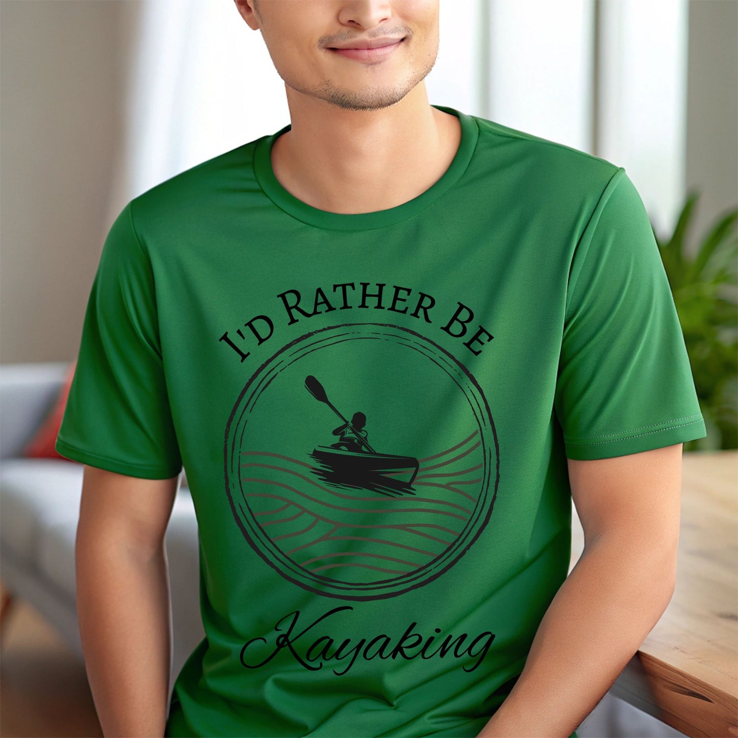 I'd Rather Be Kayaking T-Shirt, Kayak Life T-Shirt, River Shirt Kayak Lover Shirt, Nature Lover Shirt, Kayak Gift, Adventure Shirt