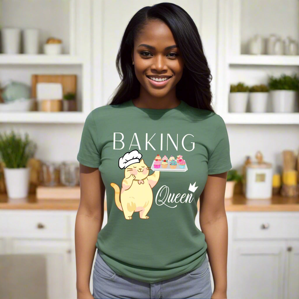 Baking Queen Shirt, Baking Gift, Baking Tshirt, Cooking Shirt, Baking Mom Shirt
