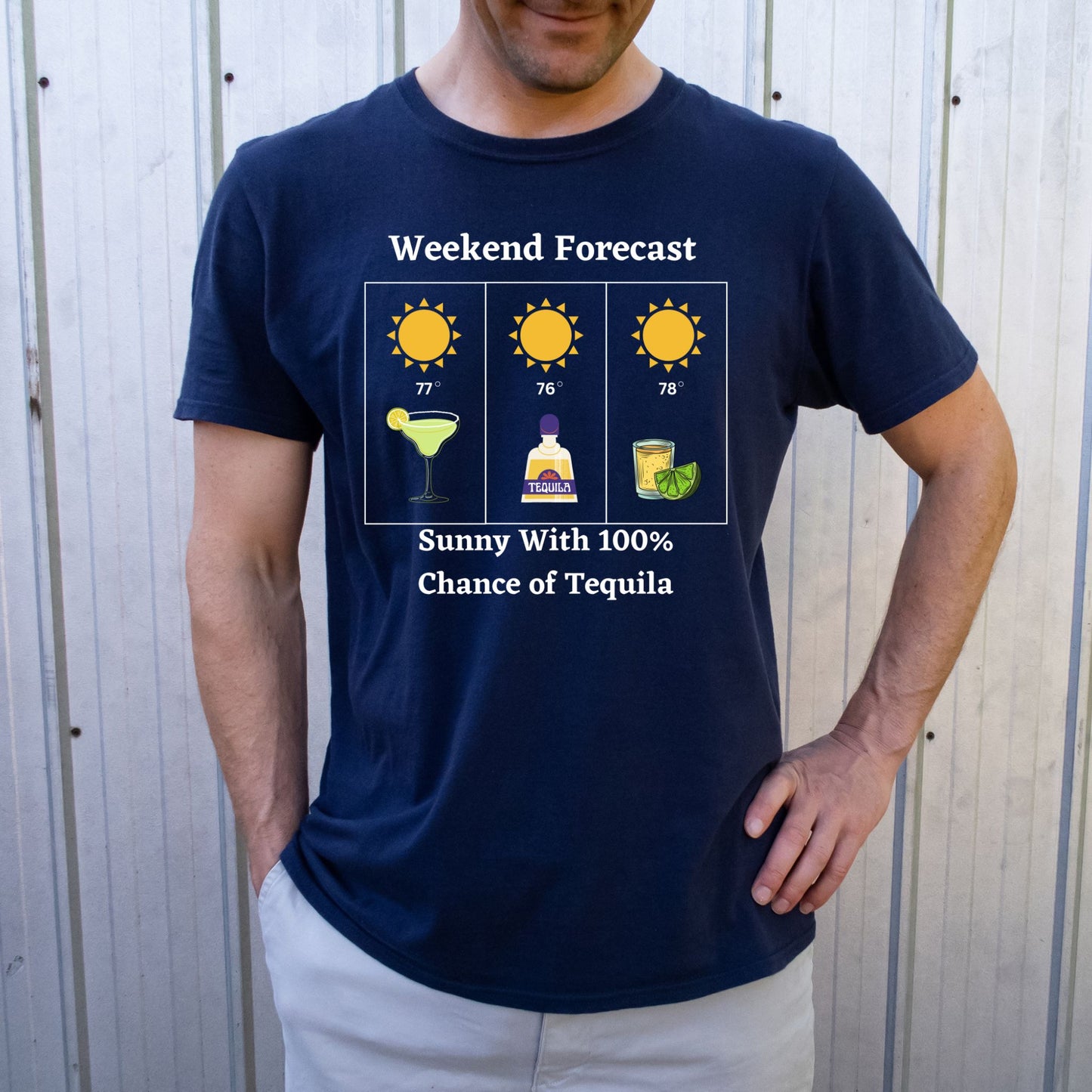 Tequila Weather Forecast T-Shirt, Funny Tequila Tee, Summer and Party Lovers TShirt, Tequila Shirt, Tequila Lover Gift, Party Shirt, Tequila Gift, Drinking Night Shirt