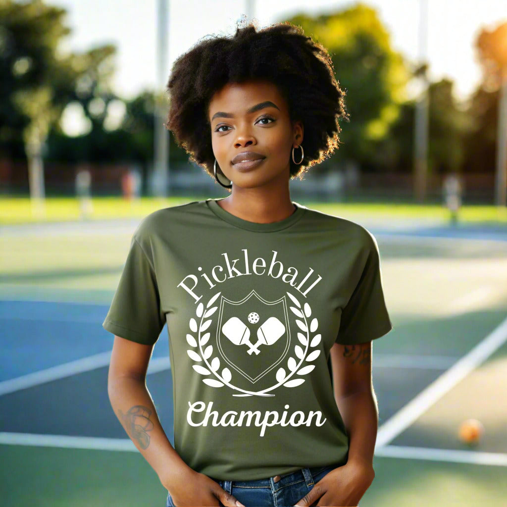 Pickleball Shirt Pickleball Lover Pickleball Player Shirt Pickleball Gift Sports Shirt Pickleball Champion Shirt