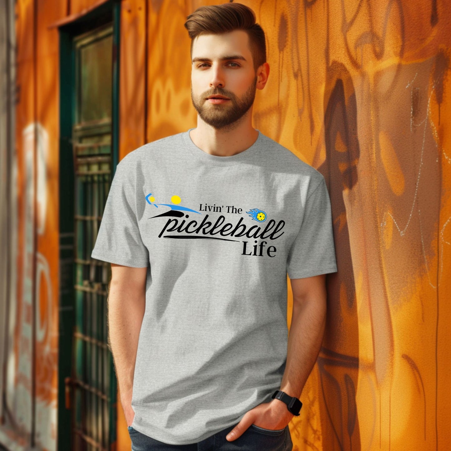Livin' the Pickleball Life T-Shirt Fun Pickleball Graphic Tee Pickleball Gift Pickleball Life Shirt Pickleball Player Shirt