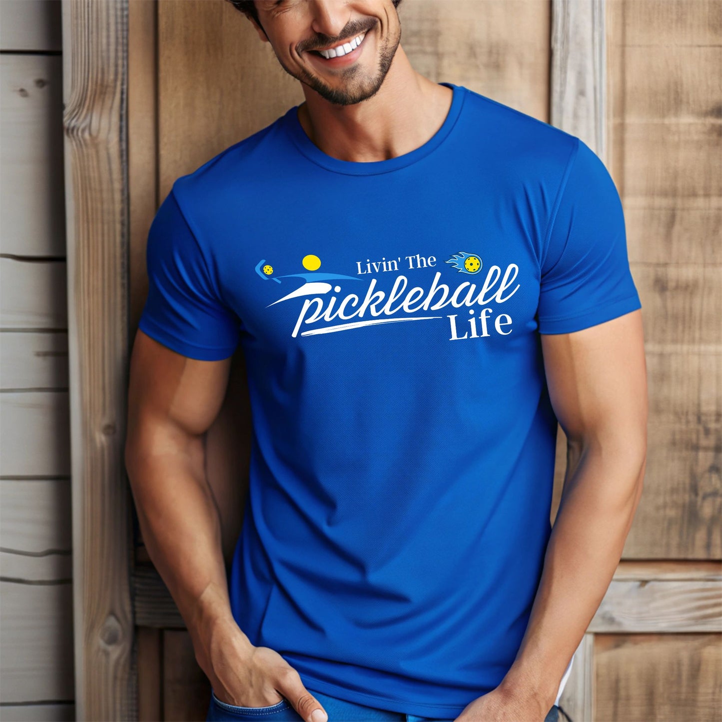 Livin' the Pickleball Life T-Shirt Fun Pickleball Graphic Tee Pickleball Gift Pickleball Life Shirt Pickleball Player Shirt