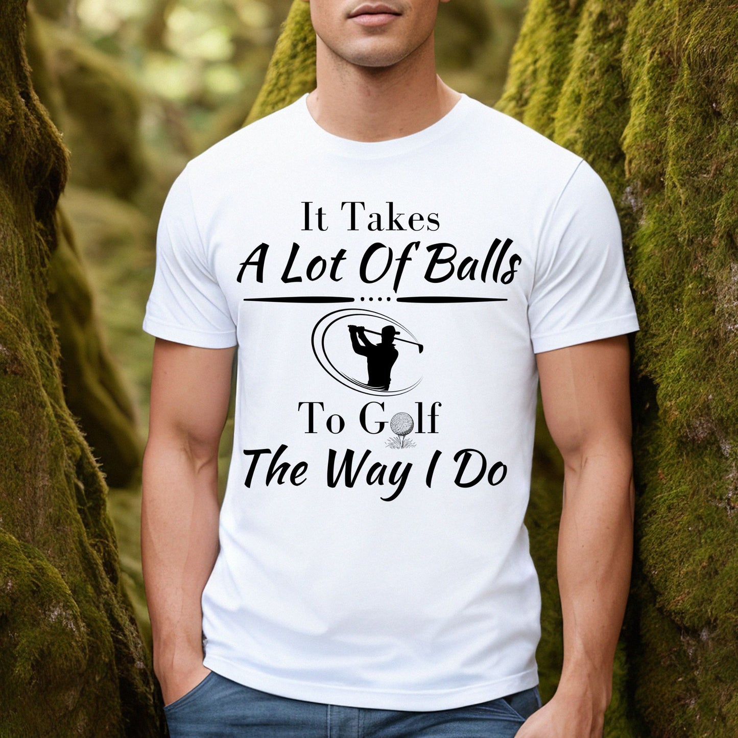 Funny Golfing Shirt Gift For Golfer Hilarious Shirt Humorous Golfer Gift Tee Golfing Dad Shirt Amusing Shirt