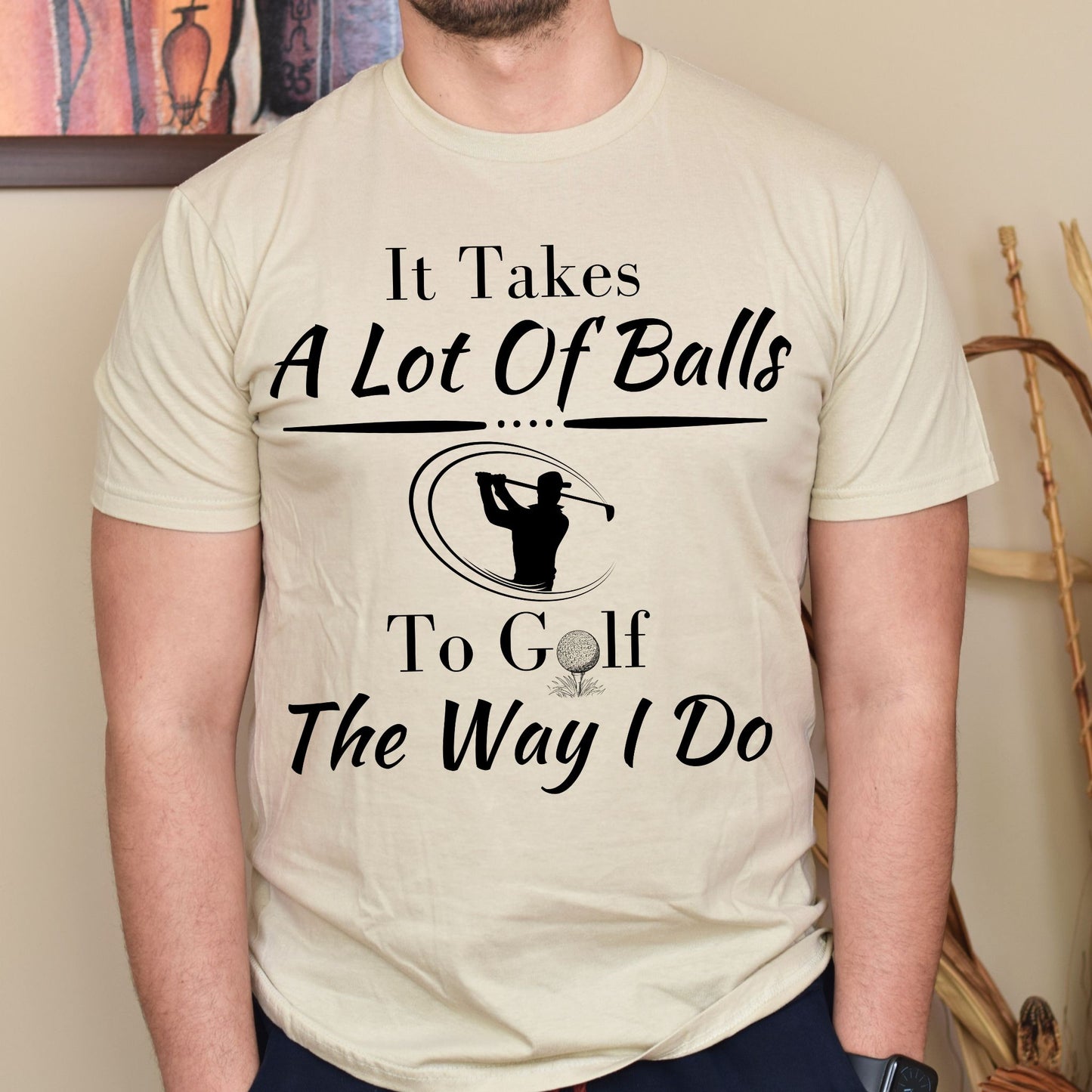 Funny Golfing Shirt Gift For Golfer Hilarious Shirt Humorous Golfer Gift Tee Golfing Dad Shirt Amusing Shirt