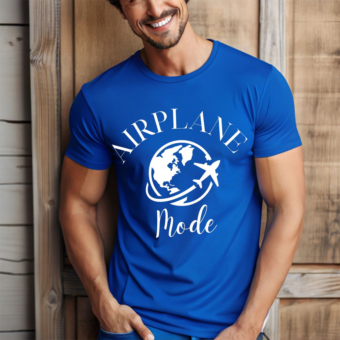 Airplane Mode TShirt Travel Gifts Adventure Time Tee Vacation Shirt Travel Tee
