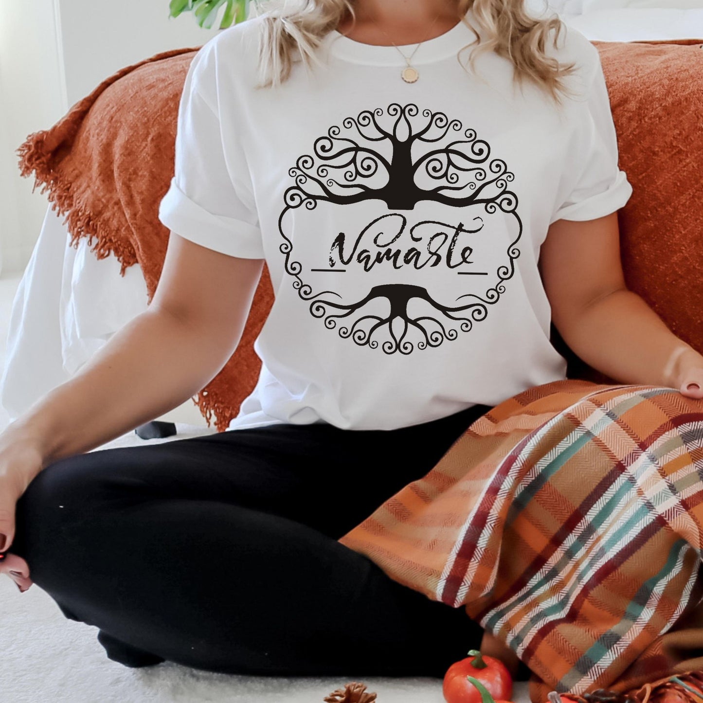 Namaste Shirt Tree Of Life Shirt Meditation Gift Yoga Shirt Meditation Shirt Yoga Gift