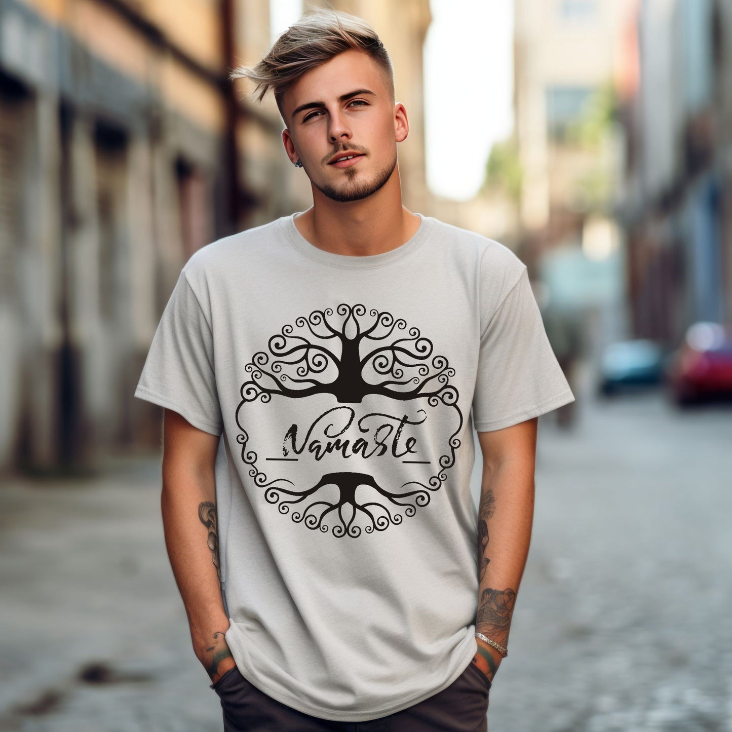 Namaste Shirt Tree Of Life Shirt Meditation Gift Yoga Shirt Meditation Shirt Yoga Gift