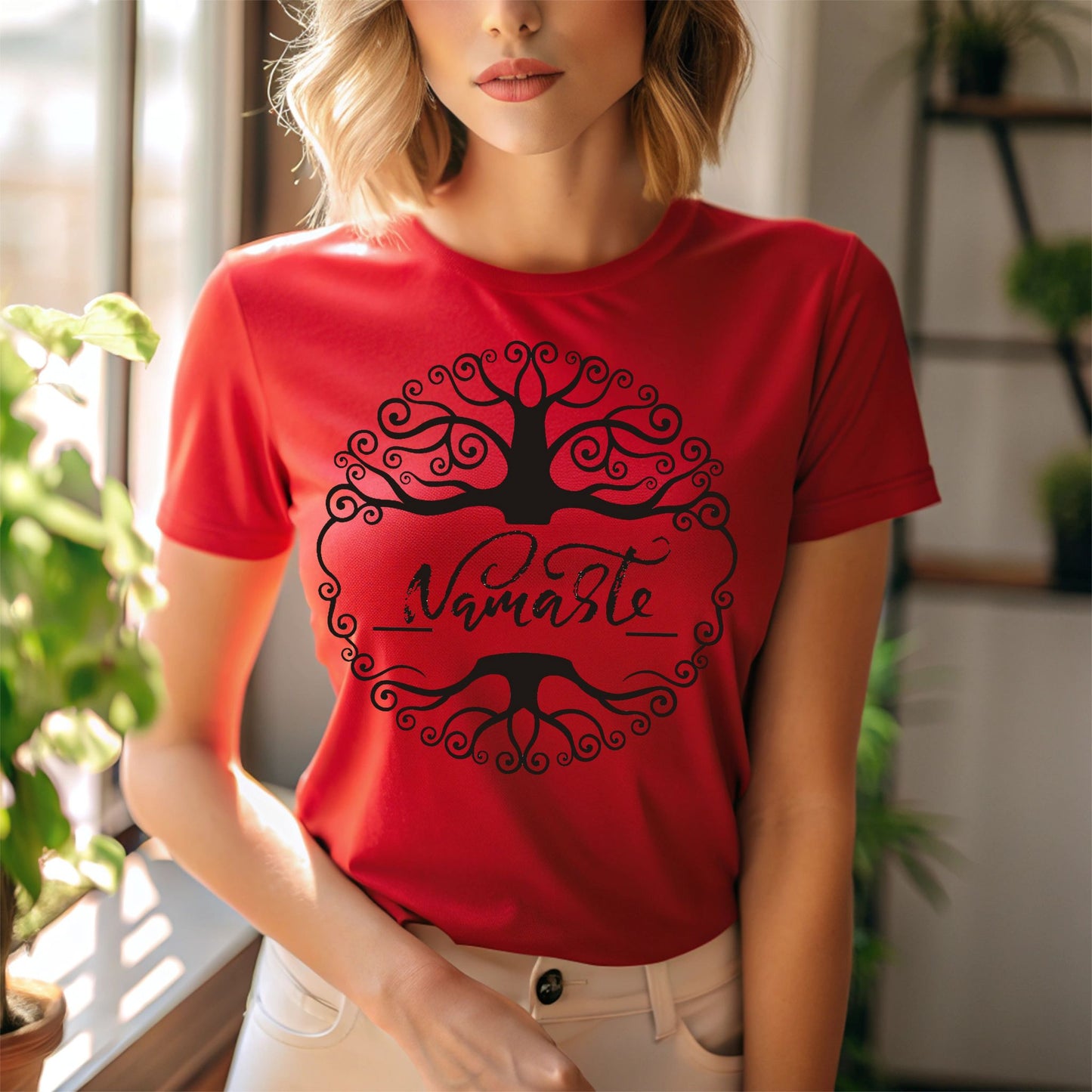 Namaste Shirt Tree Of Life Shirt Meditation Gift Yoga Shirt Meditation Shirt Yoga Gift