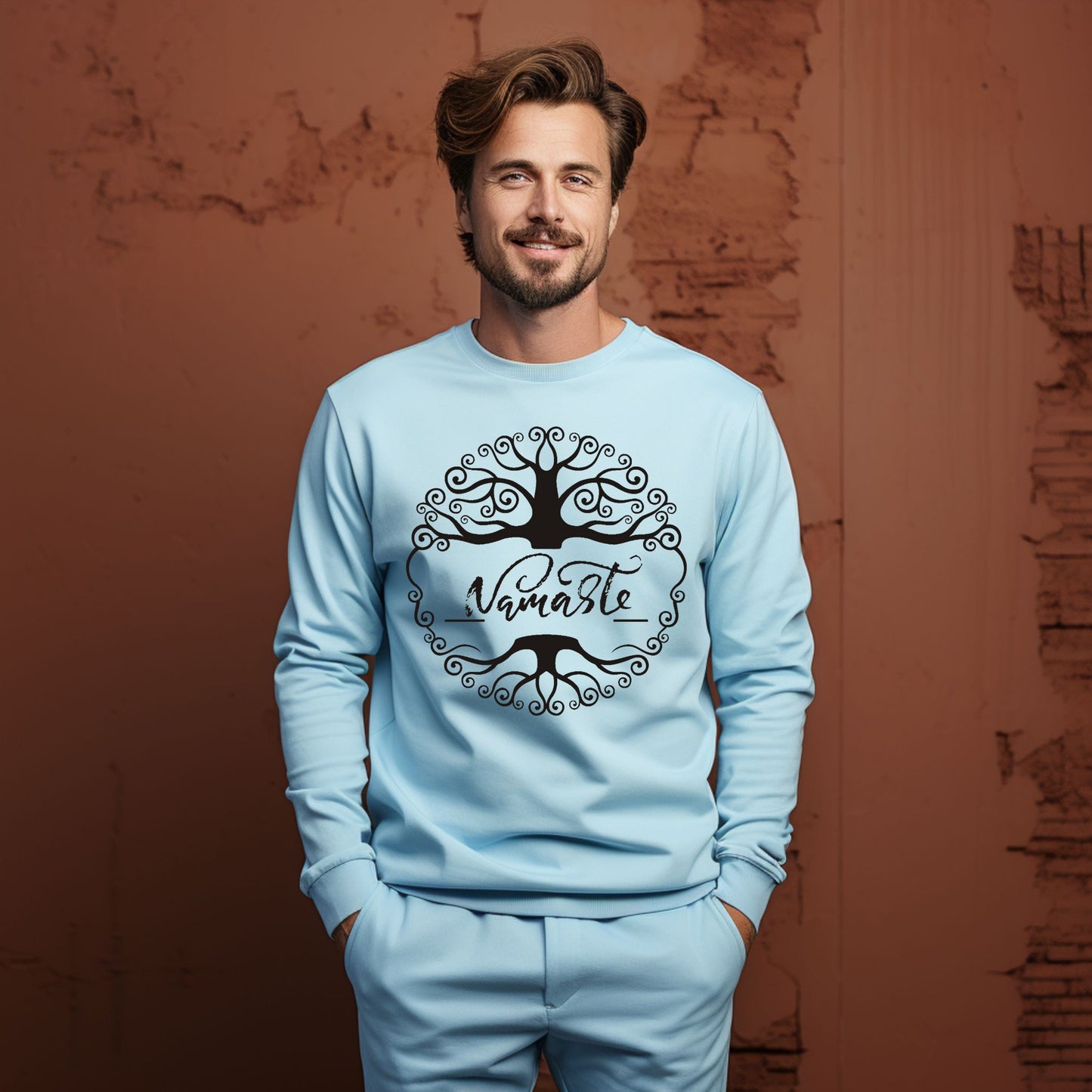 Namaste Shirt Tree Of Life Shirt Meditation Gift Yoga Shirt Meditation Shirt Yoga Gift Long Sleeve Tee