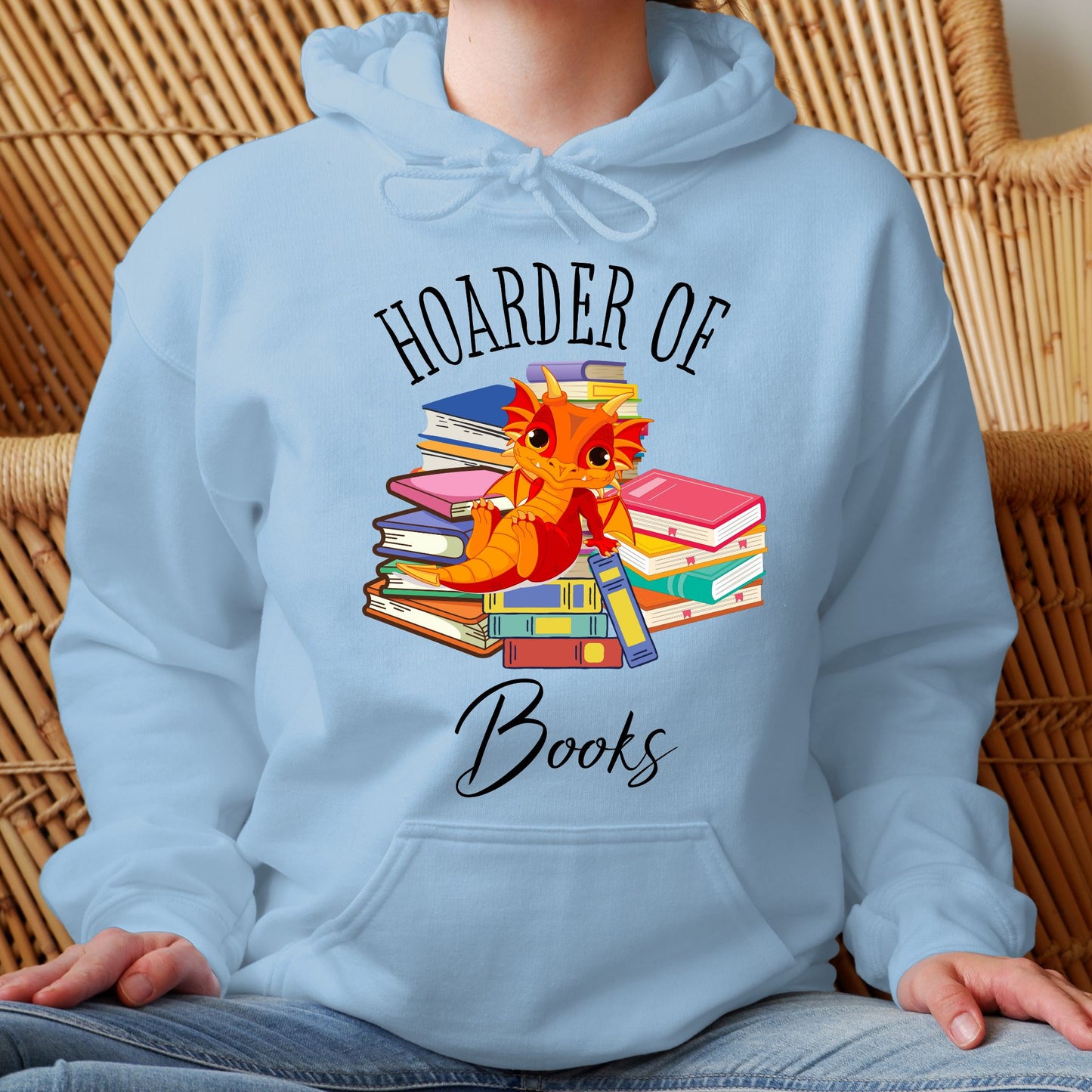 Hoarder of Books Hoodie Booklover Sweatshirt Gift For Bookworm Bibliophile Shirt Gift For Bibliophile Bookish Sweatshirt