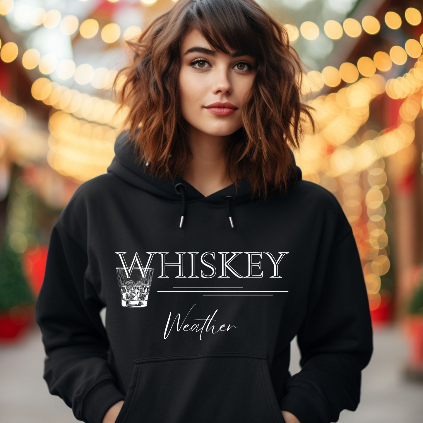 Whiskey Weather Hoodie Whiskey Lover Gift Alcohol Shirt Whiskey Lover Sweatshirt Drinking Shirt