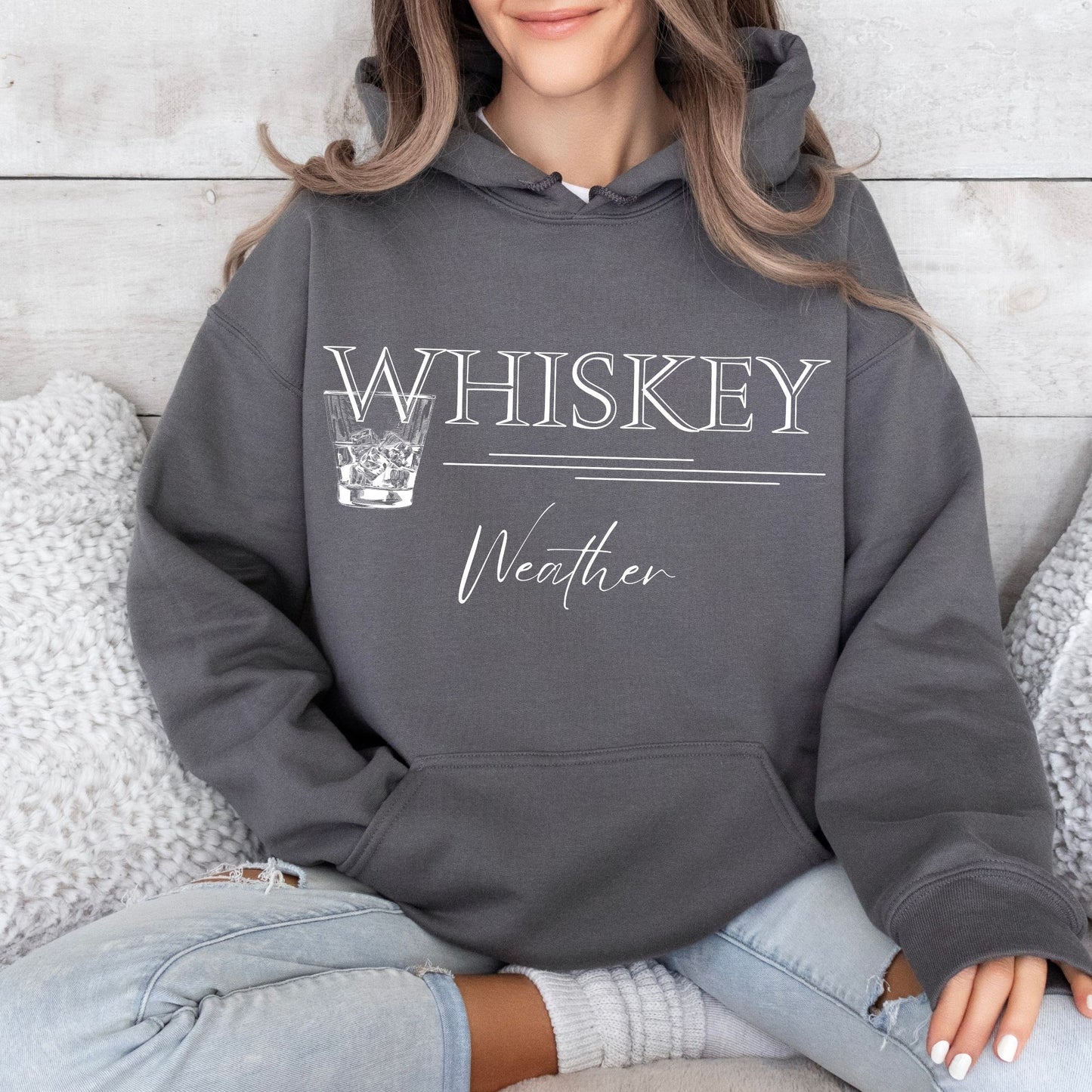Whiskey Weather Hoodie Whiskey Lover Gift Alcohol Shirt Whiskey Lover Sweatshirt Drinking Shirt