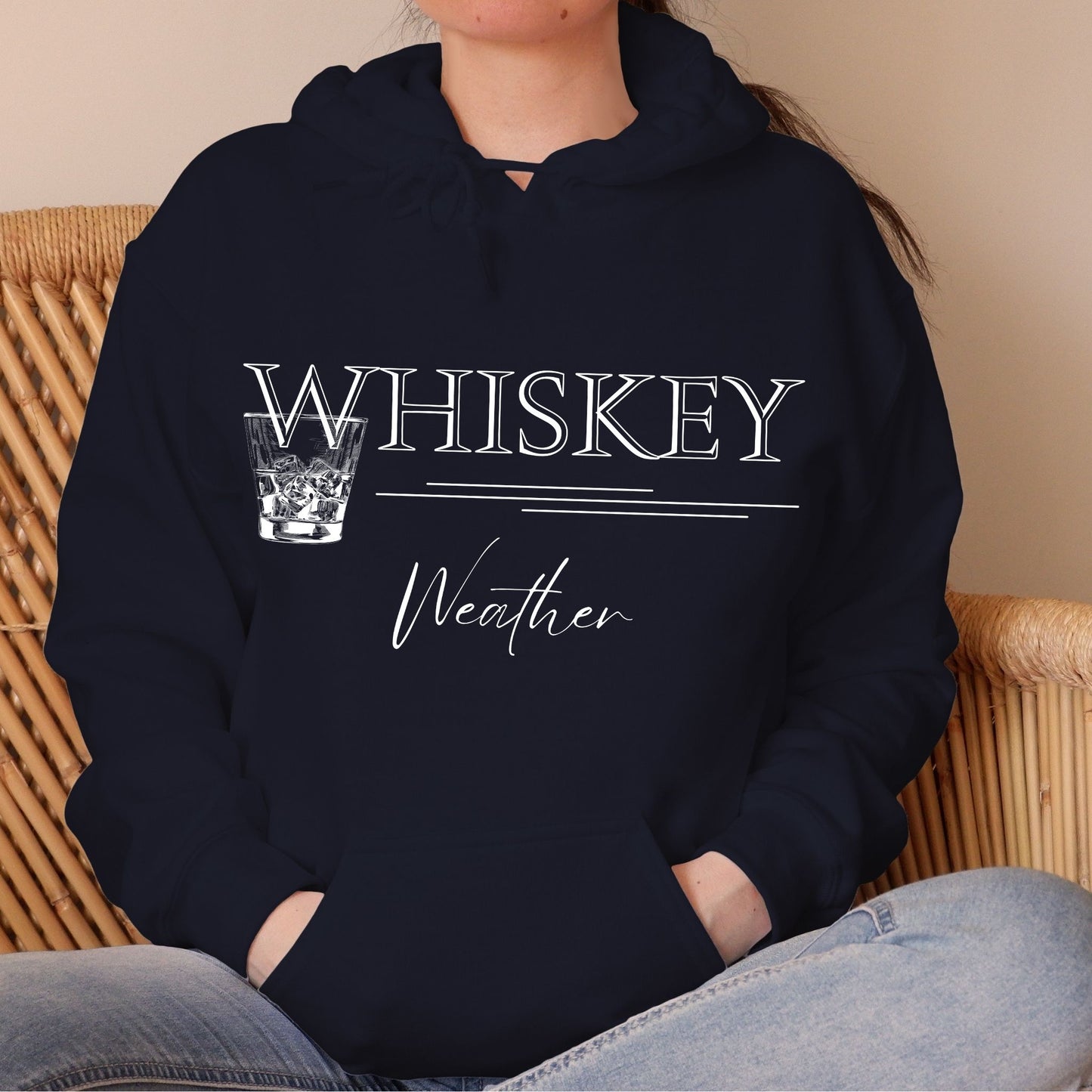 Whiskey Weather Hoodie Whiskey Lover Gift Alcohol Shirt Whiskey Lover Sweatshirt Drinking Shirt