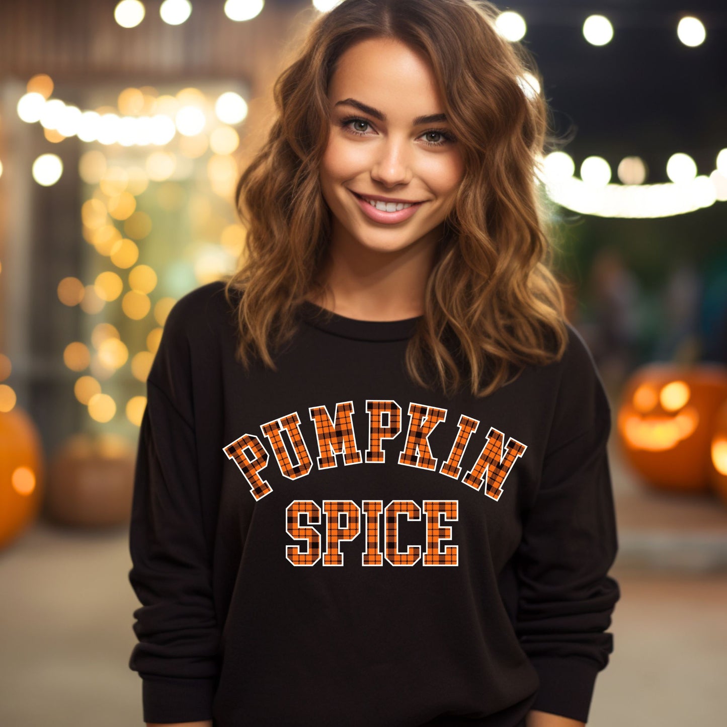 Pumpkin Spice Sweatshirt Autumn Shirt For Pumpkin Spice Lover Fall Graphic Sweatshirt