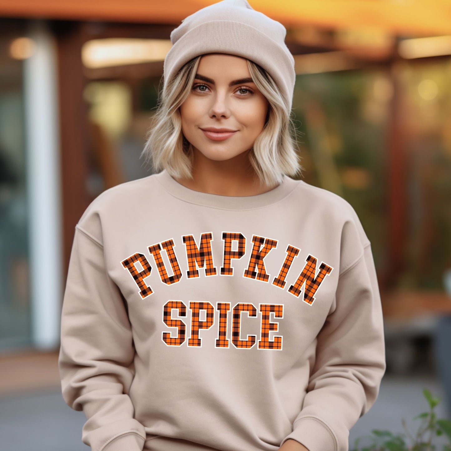 Pumpkin Spice Sweatshirt Autumn Shirt For Pumpkin Spice Lover Fall Graphic Sweatshirt