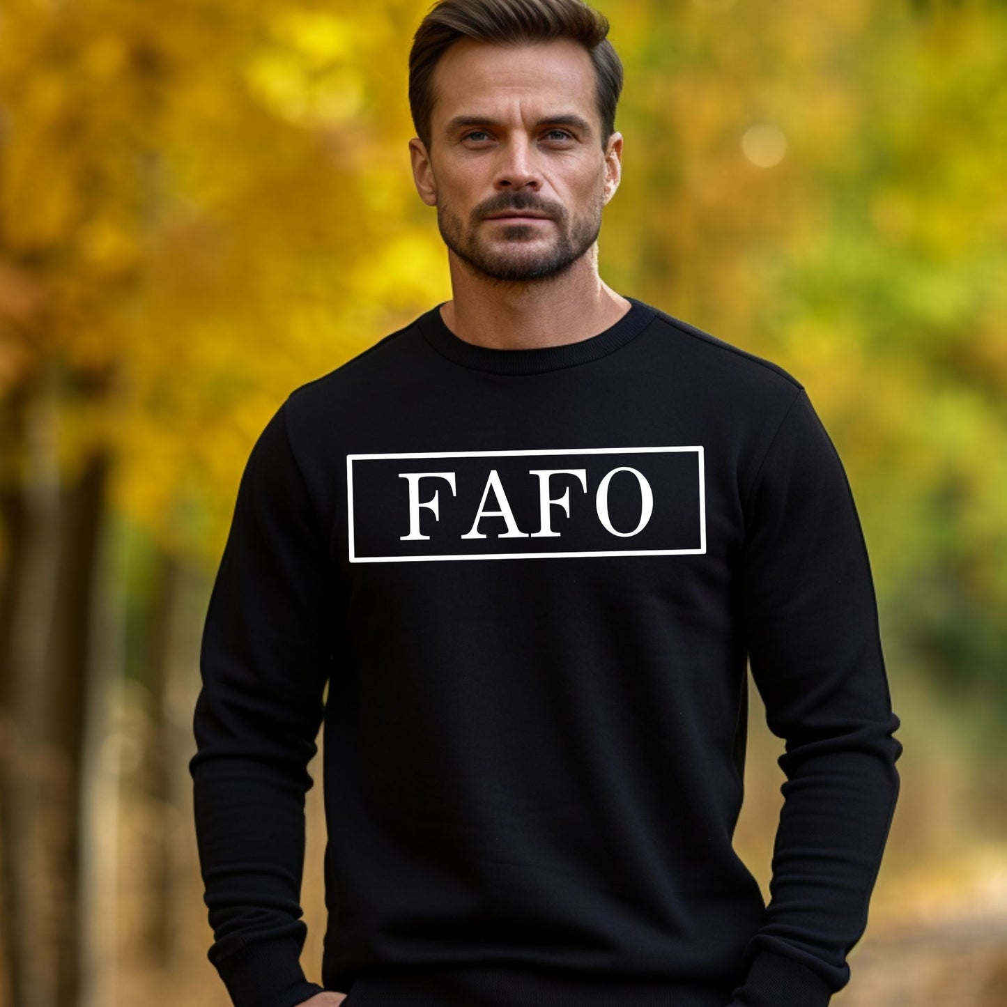 FAFO Sweatshirt Bold Graphic Statement Shirt