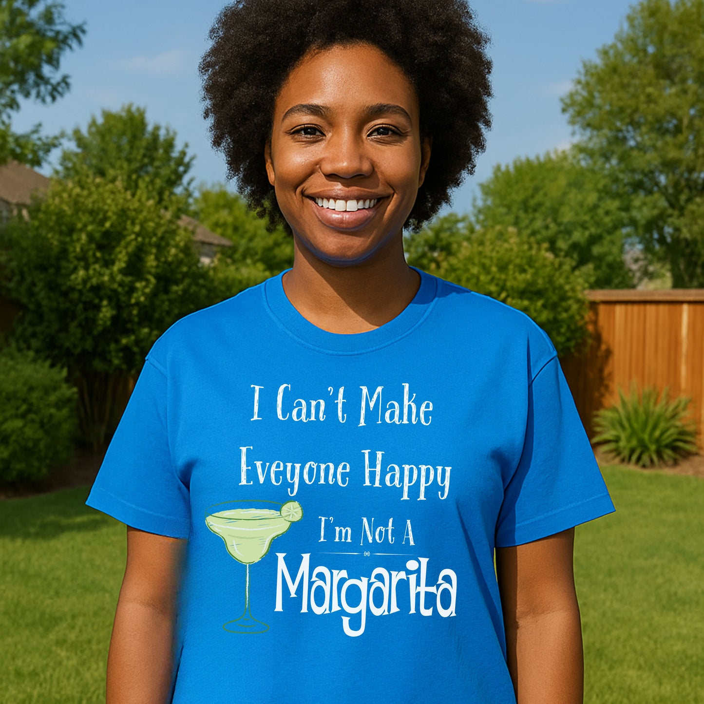 Funny Margarita T-Shirt, “I Can’t Make Everyone Happy” Tee, Playful Cocktail T-Shirt , Birthday Gift, Humor Tee, Unisex Shirt, Party Wear, Bar Lover's Gift