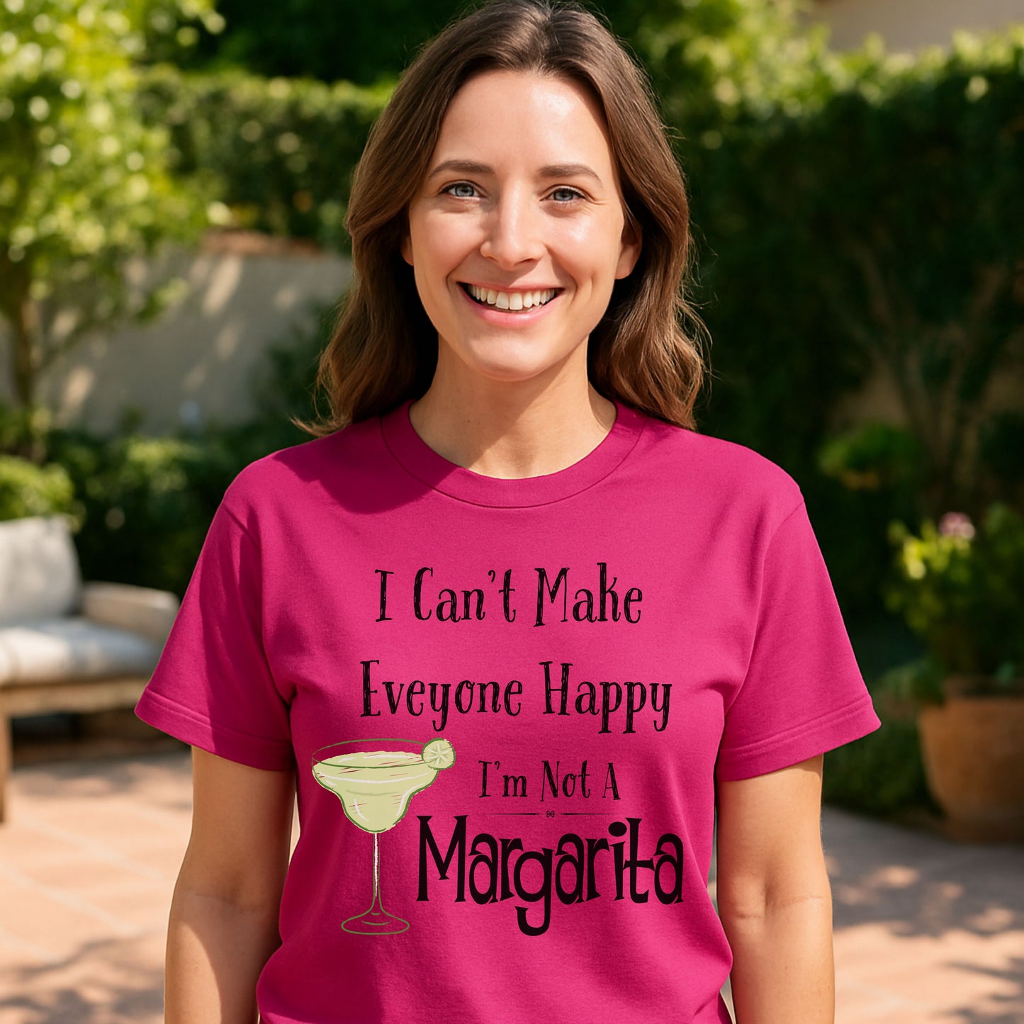 Funny Margarita T-Shirt, “I Can’t Make Everyone Happy” Tee, Playful Cocktail T-Shirt , Birthday Gift, Humor Tee, Unisex Shirt, Party Wear, Bar Lover's Gift