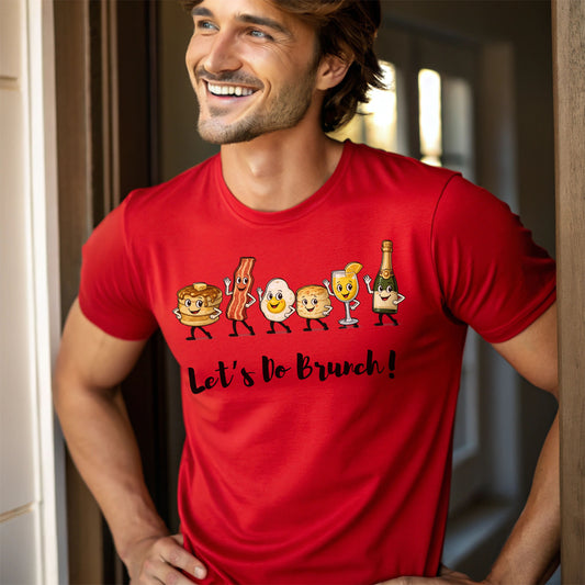 Let’s Do Brunch T-Shirt | Funny Brunch Shirt for Friends, Weekend Coffee & Mimosas Tee