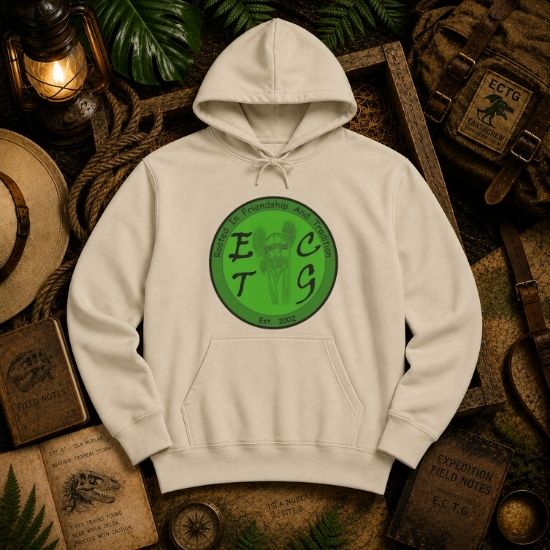 Classic ECTG Green Logo Hooded Sweatshirt