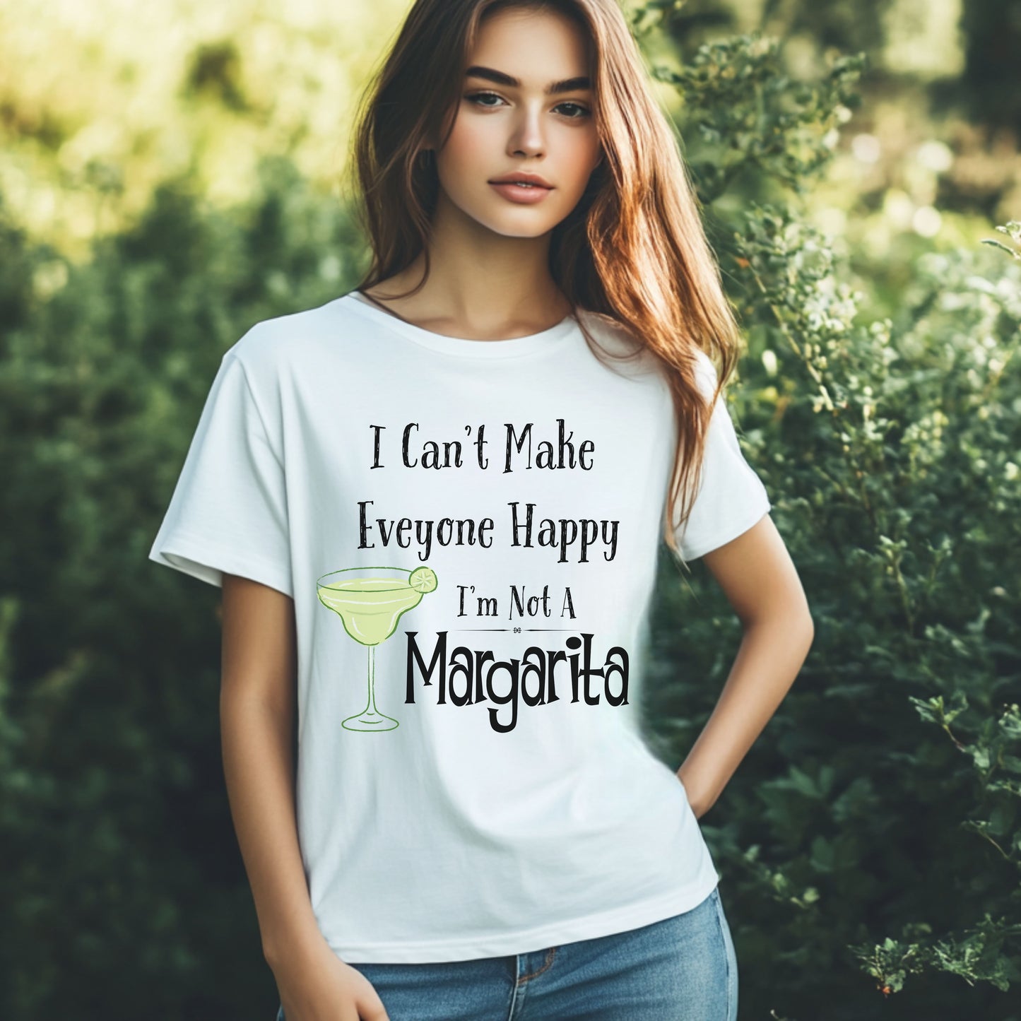 Funny Margarita T-Shirt, “I Can’t Make Everyone Happy” Tee, Playful Cocktail T-Shirt , Birthday Gift, Humor Tee, Unisex Shirt, Party Wear, Bar Lover's Gift