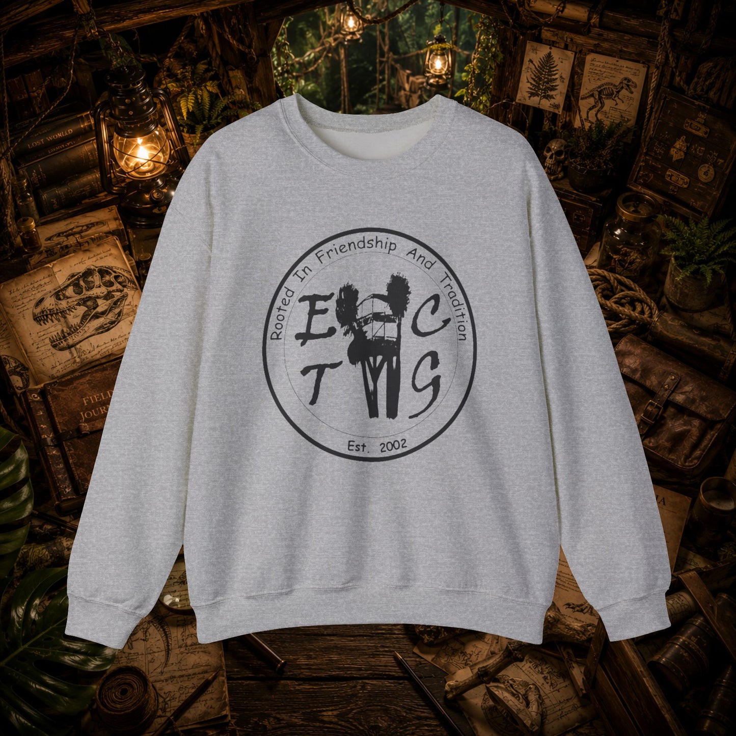 Black Outline ECTG Logo Sweatshirt