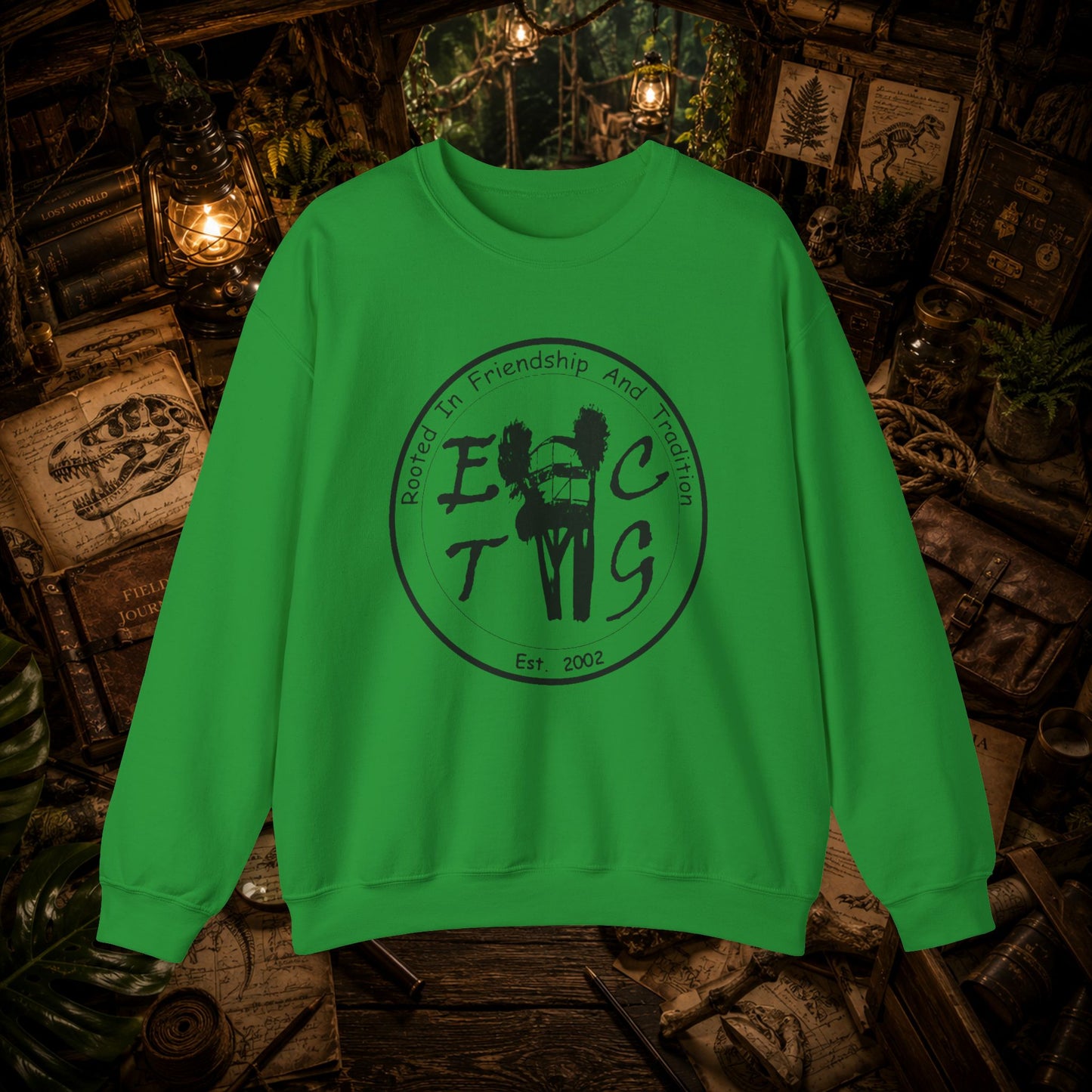 Black Outline ECTG Logo Sweatshirt