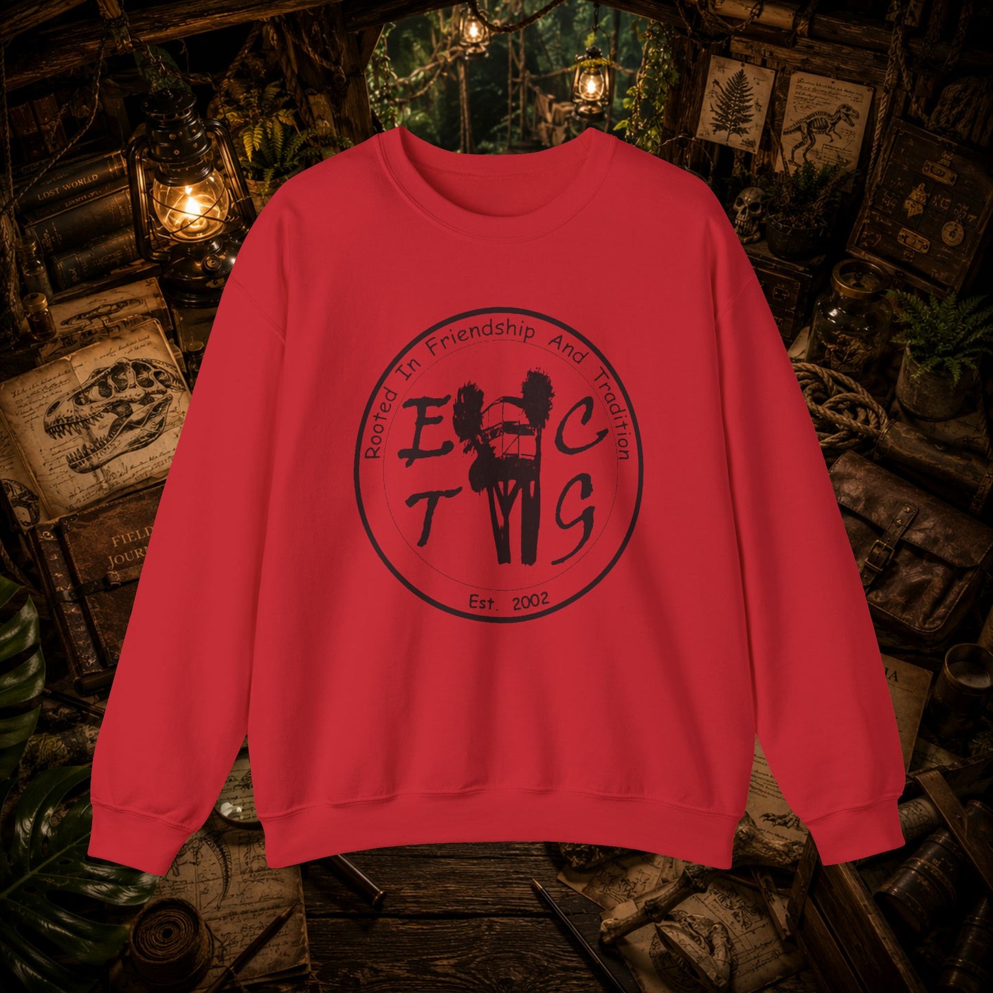 Black Outline ECTG Logo Sweatshirt