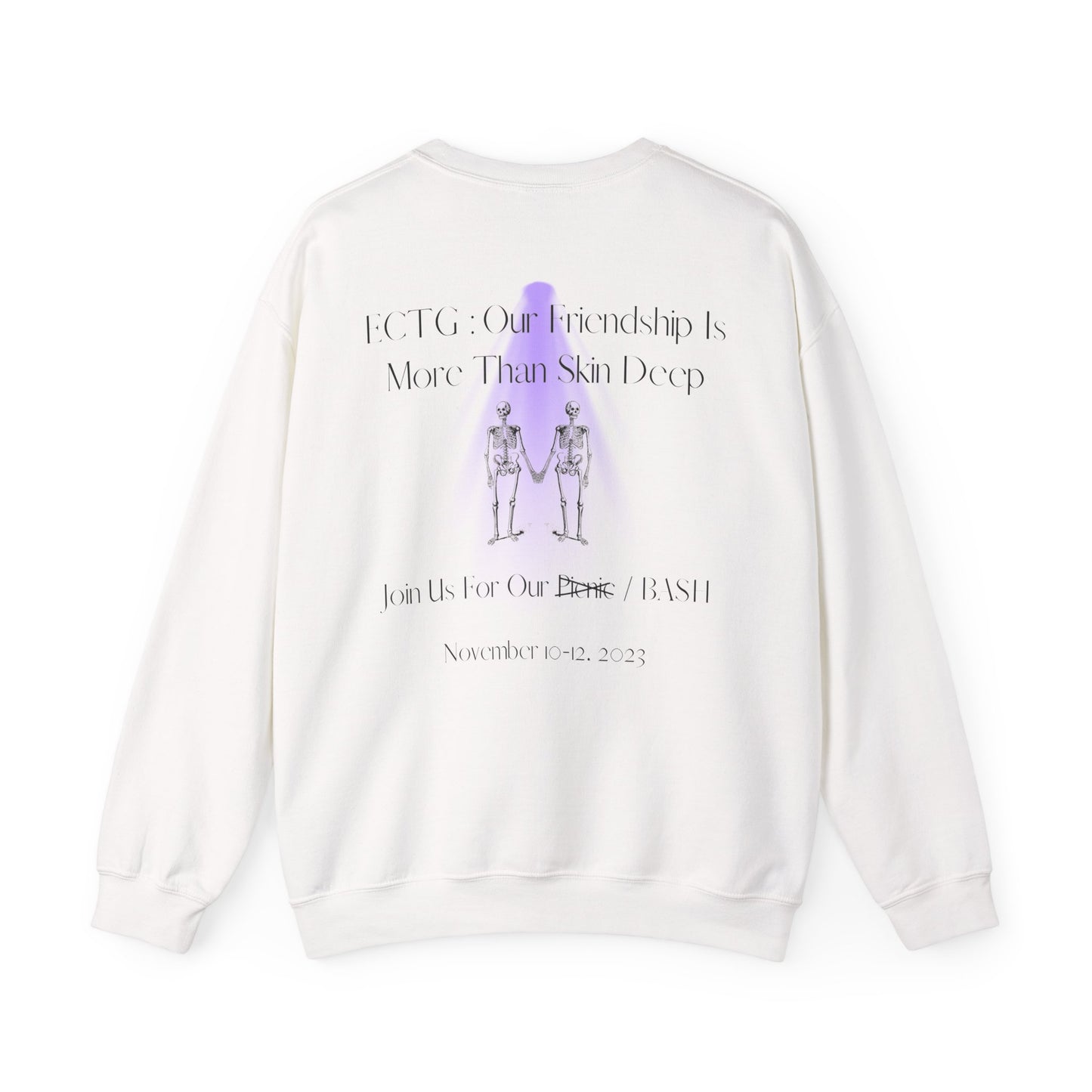 2023 November Official Bash (Black Text)  Crewneck Sweatshirt