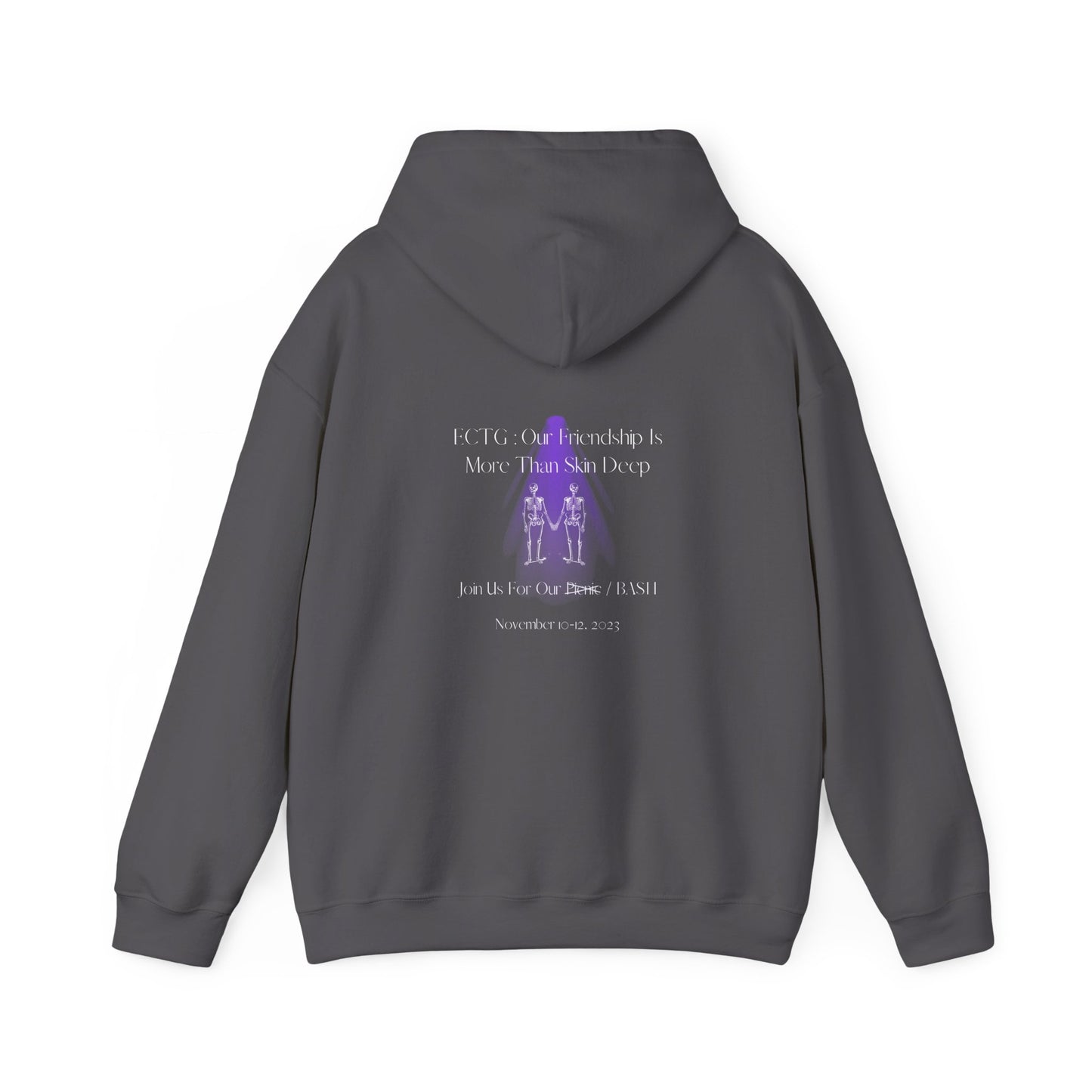 2023 November Bash  Light text Hooded Sweatshirt