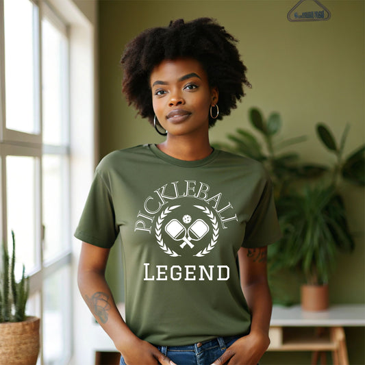 Pickleball Legend T-Shirt – Funny Pickleball Paddle & Ball Graphic Tee