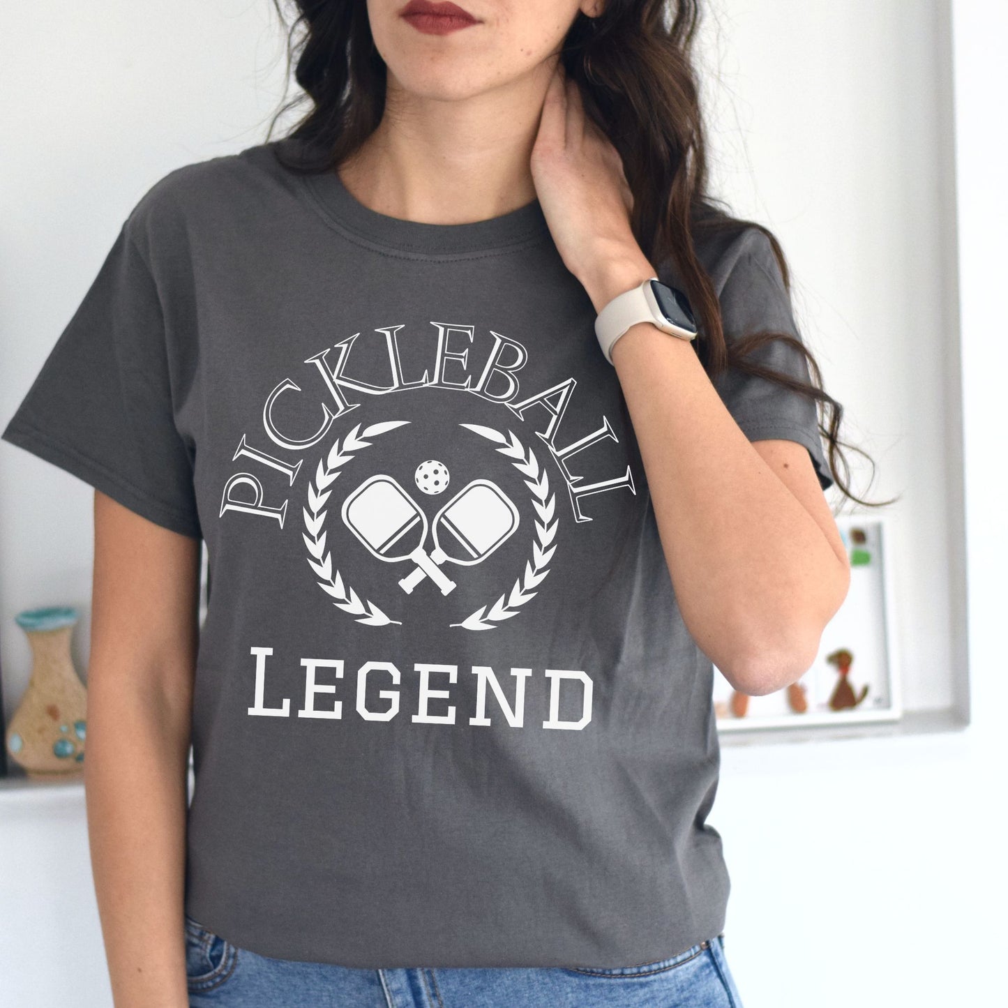 Pickleball Legend T-Shirt – Funny Pickleball Paddle & Ball Graphic Tee