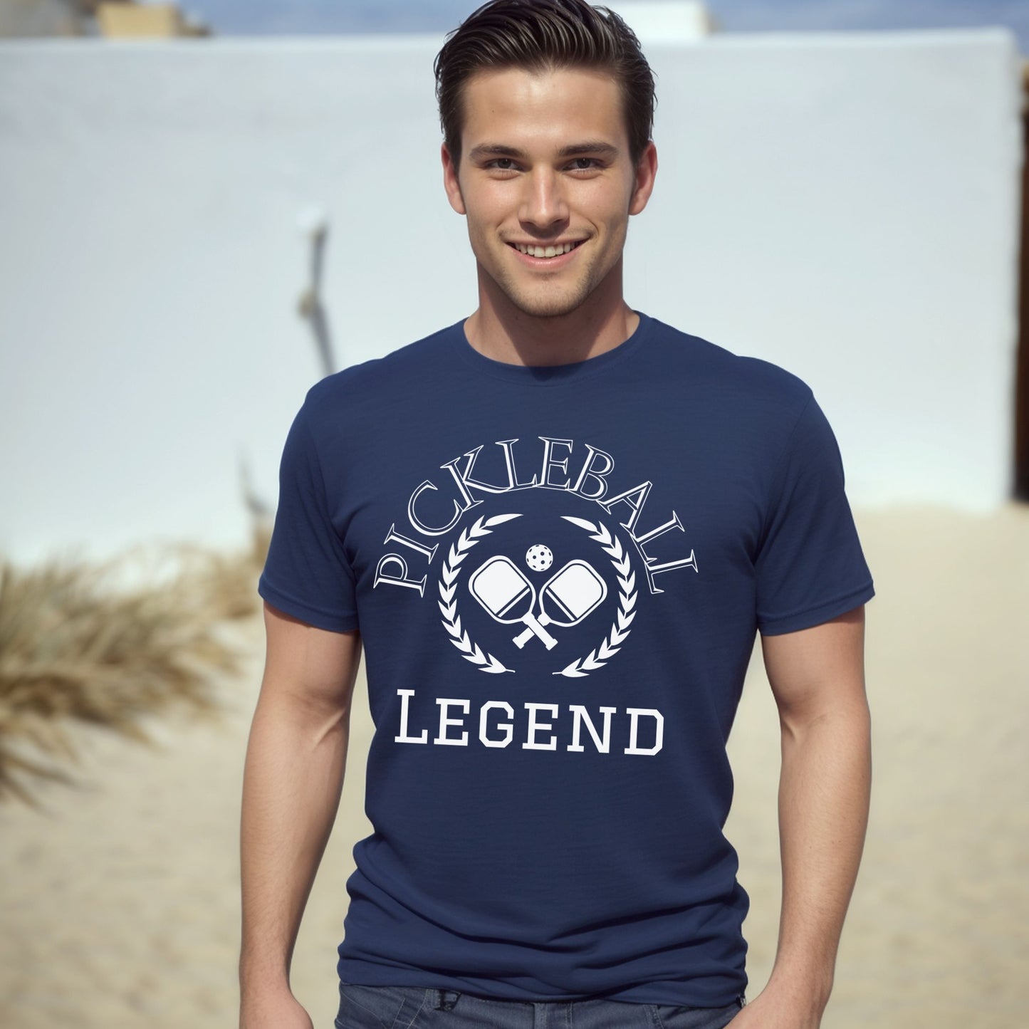 Pickleball Legend T-Shirt – Funny Pickleball Paddle & Ball Graphic Tee