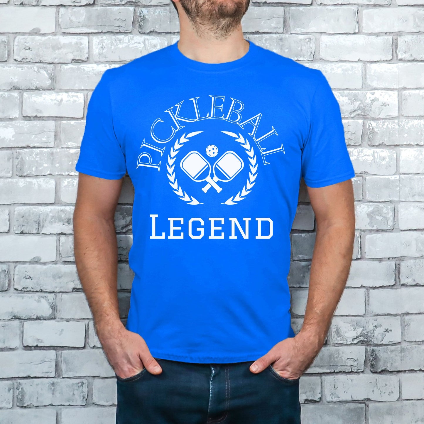 Pickleball Legend T-Shirt – Funny Pickleball Paddle & Ball Graphic Tee