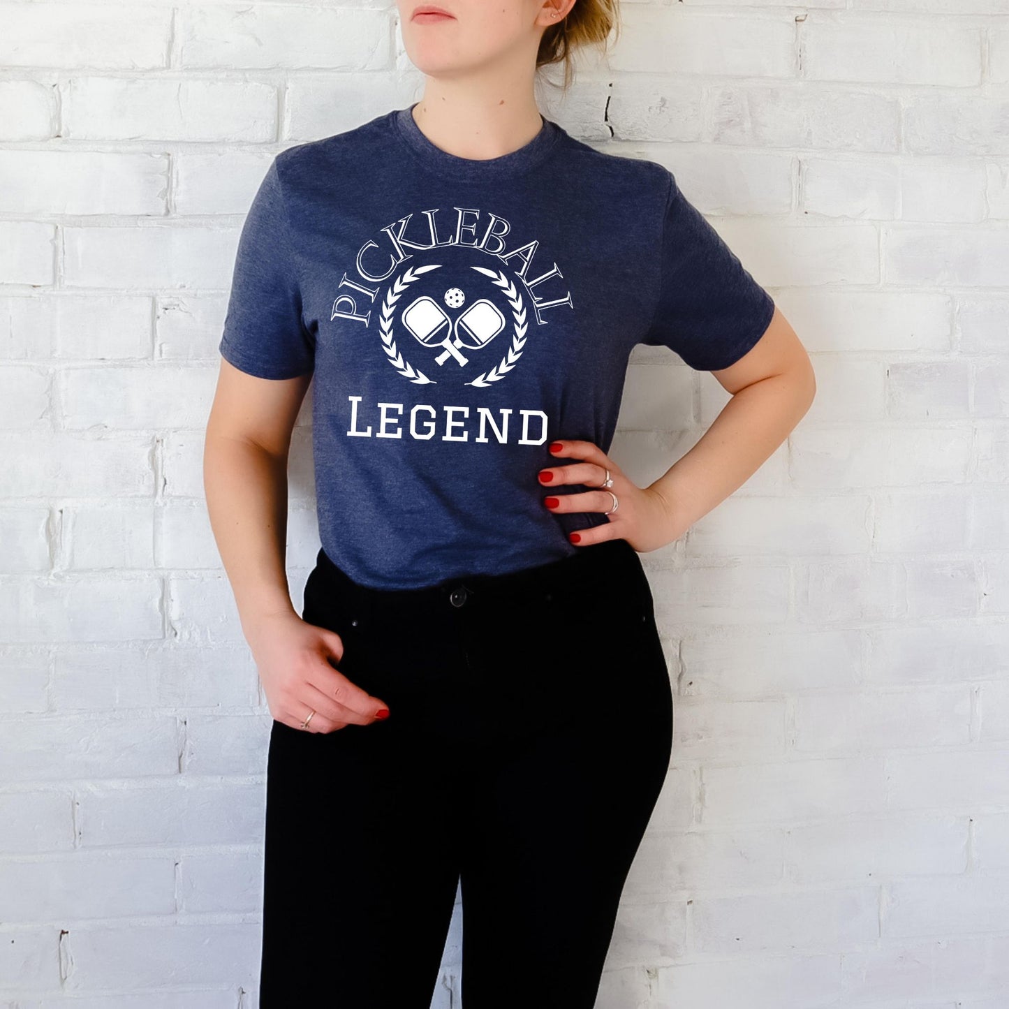 Pickleball Legend T-Shirt – Funny Pickleball Paddle & Ball Graphic Tee