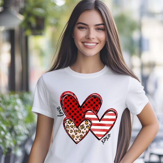 Valentines Day Shirt Cute Heart Tshirt XOXO Shirt Valentines Day Gift Love Tee Teacher Valentines Gift