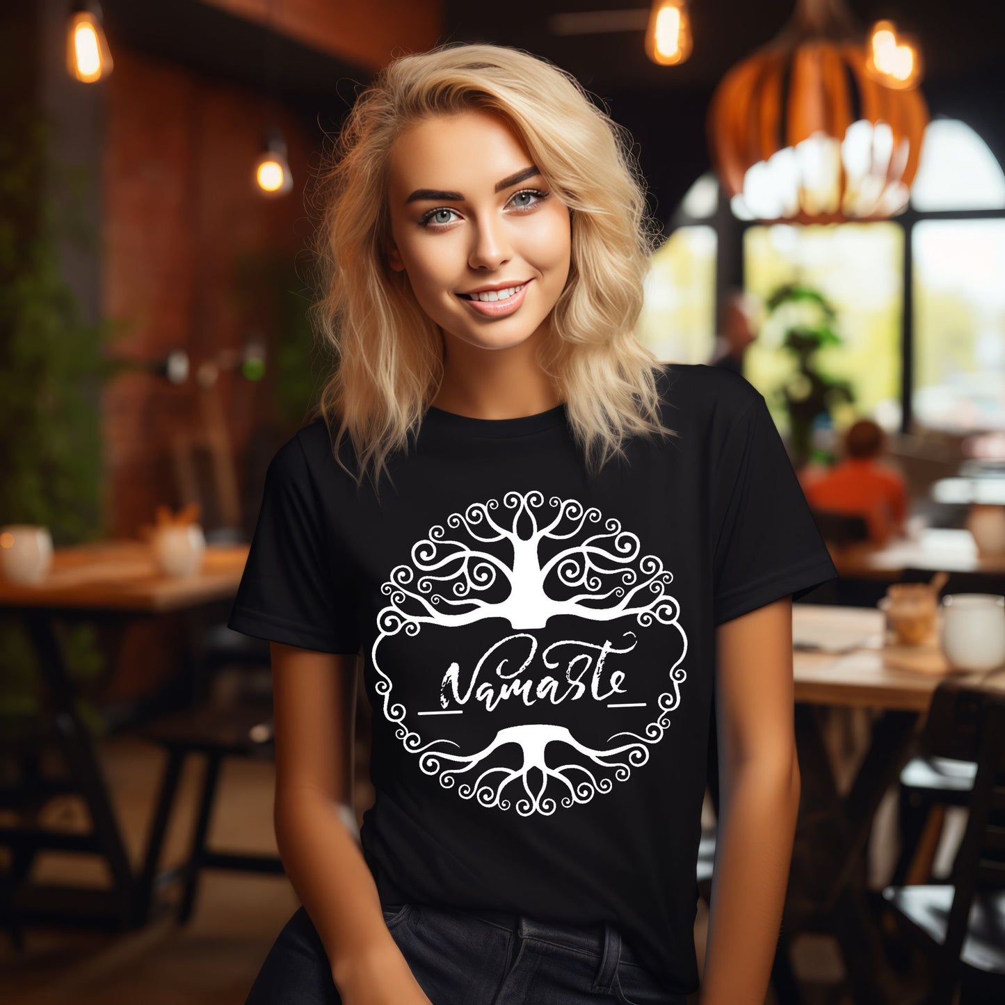 Namaste Shirt Tree Of Life Shirt Meditation Gift Yoga Shirt Meditation Shirt Yoga Gift