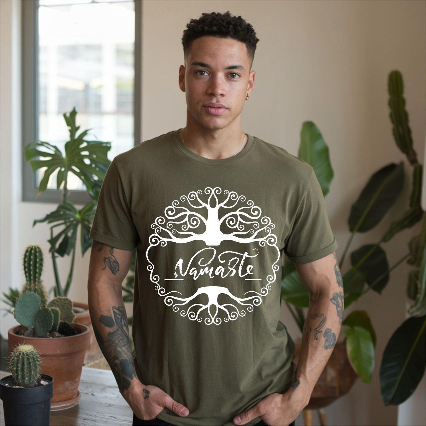 Namaste Shirt Tree Of Life Shirt Meditation Gift Yoga Shirt Meditation Shirt Yoga Gift