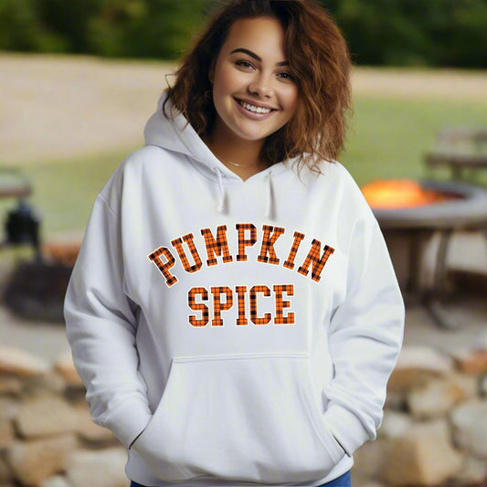 Pumpkin Spice Hoodie Autumn Sweatshirt For Pumpkin Spice Lover Fall Graphic Shirt