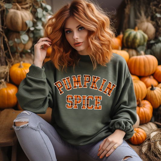 Pumpkin Spice Sweatshirt Autumn Shirt For Pumpkin Spice Lover Fall Graphic Sweatshirt