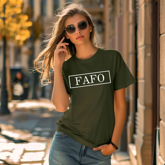 FAFO T-Shirt – Bold Graphic Statement Tee
