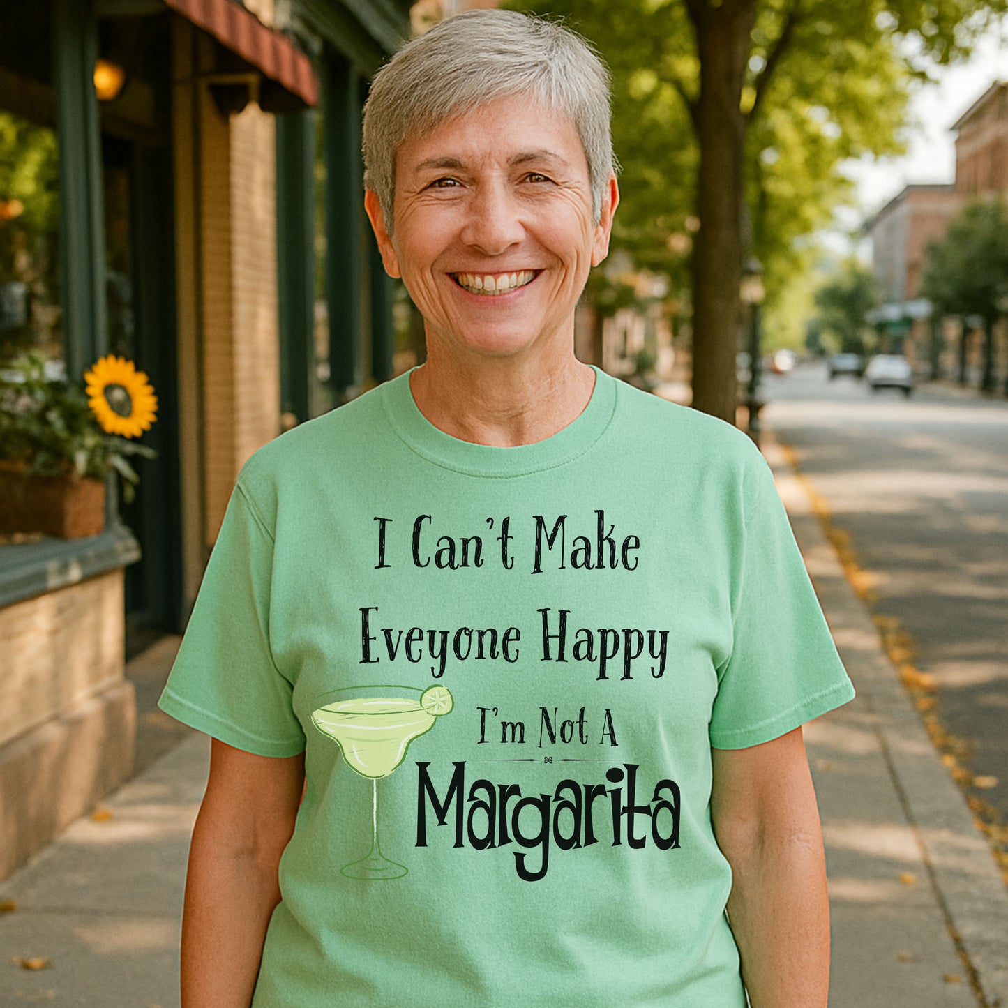 Funny Margarita T-Shirt, “I Can’t Make Everyone Happy” Tee, Playful Cocktail T-Shirt , Birthday Gift, Humor Tee, Unisex Shirt, Party Wear, Bar Lover's Gift